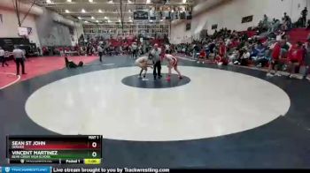 145 Boys Cons. Round 4 - Sean St John, Denver vs Vincent Martinez, Bear Creek High School