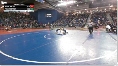132 lbs Champ. Round 1 - Jesse Gatto, Stafford vs Frank Leanza, Manheim Township