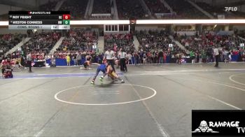 95 lbs Cons. Round 1 - Roy Feight, Republic Co vs Weston Conness, Wakeeney WC