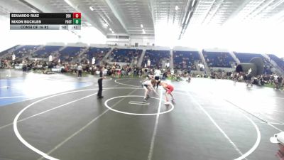 113 lbs Consi Of 16 #2 - Eduardo Ruiz, 208 Spartans vs Nixon Buckles, Foothill Falcons