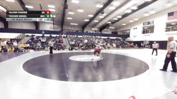 197 lbs 1st Place Match - Oliver Parker, Springfield College vs Tucker Seidel, Messiah