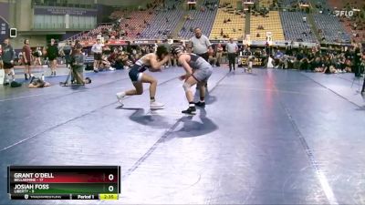 165 lbs Round 5 (8 Team) - Grant O`Dell, Bellarmine vs Josiah Foss, Liberty