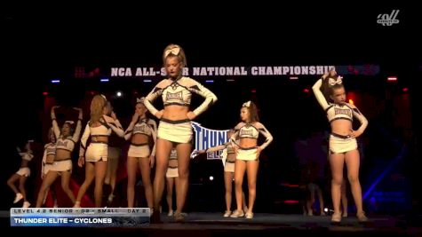 Thunder Elite - Cyclones [2026 L4.2 Senior - D2 - Small Day 2] 2026 NCA All-Star National Championship