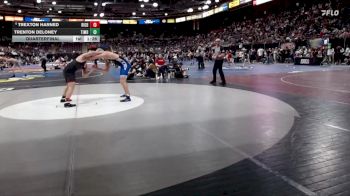 6A 165 lbs Quarterfinal - Trenton Deloney, Timberline vs Trexton Harned, Rigby