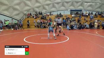 85 lbs Consolation - Eli Abraham, Quaker Valley vs Levi Majors, Central Valley