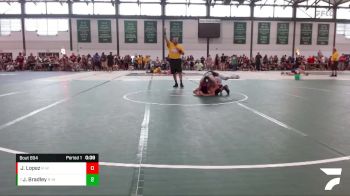 106-117 lbs Cons. Round 2 - Jordan Bradley, FIRST THERE vs Jaiden Lopez, Toss Em Up Wrestling Academy