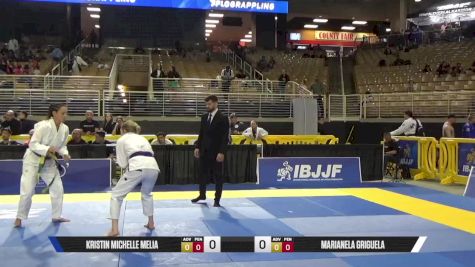 Marianela Griguela vs Kristin Michelle Melia 2025 Pan Jiu Jitsu IBJJF Championship