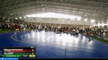 130 lbs Semifinal - Mikalah Whitehouse, Northridge vs Isla Baeza, Mountain View