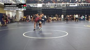 157 lbs Cons. Round 2 - Christopher Matter, Cerritos College vs Abdon Rodriguez, Victor Valley College