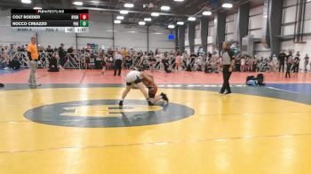 80 lbs Round 4 (2:15pm Saturday) - Rocco Creazzo, PA Gold vs Colt Roeder, Backyard Brawlers