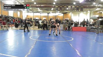 165 lbs Consi Of 4 - Nicholas Touti, Narragansett vs Liam Levy, East Greenwich