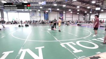 106 lbs Rr Rnd 2 - Westin Pollock, Faith & Fellowship Wrestling Club vs Lincoln Maynard, Knights Wrestling Club-Red