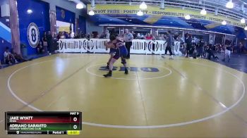 138 lbs Cons. Round 2 - Jake Wyatt, FEWA vs Adriano Garavito, Cowboy Wrestling Club