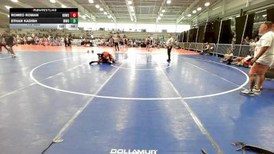 113 lbs Rr Rnd 2 - Romeo Roman, OBWC Red vs Ethan Kadish, MetroWest United Red