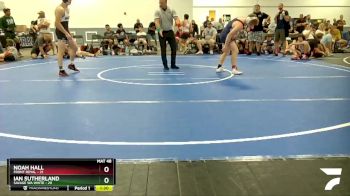 170 lbs Round 1 (4 Team) - Ian Sutherland, Savage WA White vs Noah Hall, Front Royal