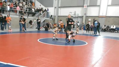 45 lbs Quarters - Hunter Carlyle, Mat Demon Wrestling Club vs Alexander Neaga, Askeo International Mat Club