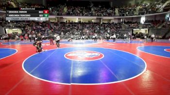 135 lbs Champ. Round 1 - Abelinda Tercero, Gilmer County vs Zenobia Heron, Rockdale County