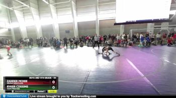 54 lbs Cons. Round 2 - Zander Mckee, Uintah Wrestling vs Ryker Coggins, Team Prestige