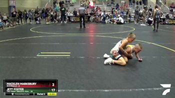 70 lbs Round 4 (6 Team) - Cameron Rodgers, The Funky Singlets Teal vs Brookson Marksbury, Mi Pitbulls