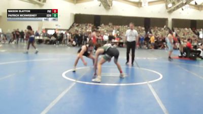 134-H lbs Consi Of 32 #2 - Mason Slatton, Prime Wrestling Club vs Patrick McSweeney, Sachem North