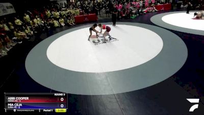 110 lbs Round 3 (16 Team) - Abbi Cooper, MDWA-FR vs Mia Ceja, SJWA-FR