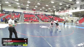 285 lbs 1st Place Match - Crew Howard, Nebraska-Kearney vs Tyler Doyle, Colorado Mesa