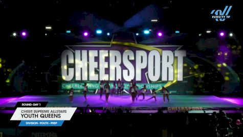 Cheer Supreme Allstars - Youth Queens [2024 L2.1 Youth - PREP Day 1] 2024 CHEERSPORT National All Star Cheerleading Championship