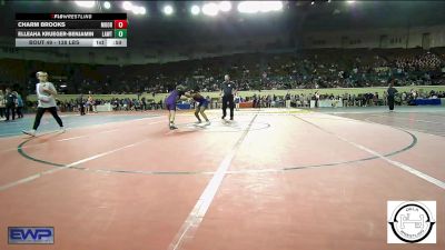 138 lbs Consi Of 16 #1 - Charm Brooks, Moore JH vs Elleaha Krueger-Benjamin, Lawton IKE