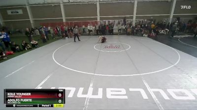 106 lbs Cons. Semi - Kole Younger, Marsh Valley vs Adolfo Fuerte, Hillcrest CA