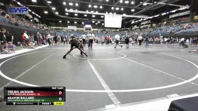 110 lbs Cons. Round 3 - Keaton Ballard, Team Haysville Wrestling Club vs Trejen Jackson, SlyFox Wrestling Academy