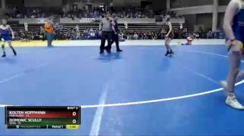 84 lbs Placement (4 Team) - Domonic Scully, STMA vs Kolten Hoffmann, Pine Island