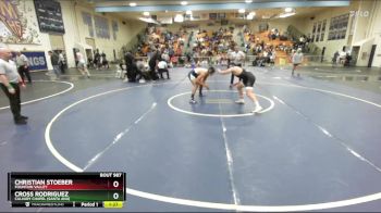 165 lbs 1st Place Match - Christian Stoeber, Fountain Valley vs Cross Rodriguez, Calvary Chapel (Santa Ana)