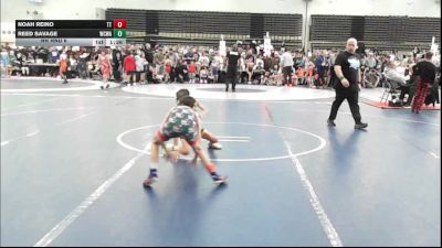 57 lbs Rr Rnd 6 - Noah Reino, Team Tugman - ESC vs Reed Savage, Wrecking Crew Wrestling Academy - ESC