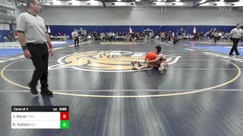 125 lbs Consi Of 4 - Jackson Bauer, Coast Guard vs Ben DuBois, Roger Williams