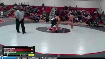 285 lbs Semifinal - Rocco Clark, Toppenish Boys vs Daniel Matagi, W. F. West