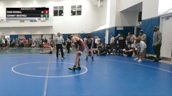 126 lbs Champ. Round 1 - Sam Howell, Oxford vs Johnny Bratteli, St James Academy