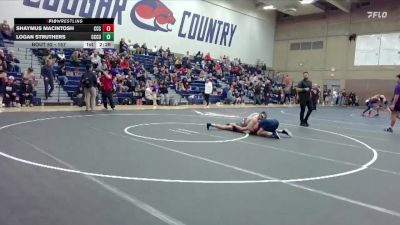 157 lbs Quarterfinal - Shaymus Macintosh, Clackamas Community College vs Logan Struthers, Clackamas Unattached