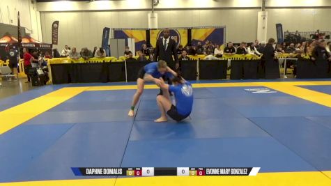 Evonne Mary Gonzalez vs Daphne Domalis 2024 World IBJJF Jiu-Jitsu No-Gi Championship