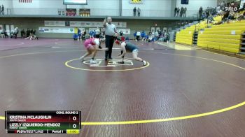 170 lbs Cons. Round 2 - Lizzly Izquierdo-Mendoza, Forest Grove vs Kristina Mclaughlin, South Salem