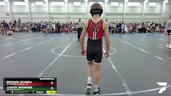 88 lbs Quarterfinals (8 Team) - Jack Stonebraker, U2 Upstate Uprising vs River Chamberlain, Dayton Bandits