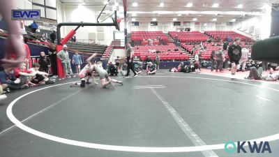 75 lbs Rr Rnd 3 - Durbin Shroeder, Cowboy Elite 15u vs Jaxon Vanderpool, Ponca City