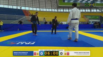 JOÃO BRUNO SOUZA DE SOUZA vs MURILO PAES DORNELLAS 2026 FPJJ Circuito Paulista GI Etapa 3