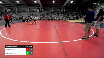 90 lbs Rr Rnd 1 - Bryson Walter, Ride Out Wrestling Club vs Pietro Velardi, Shore Thing Surf