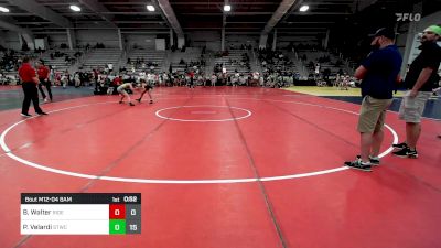 90 lbs Rr Rnd 1 - Bryson Walter, Ride Out Wrestling Club vs Pietro Velardi, Shore Thing Surf