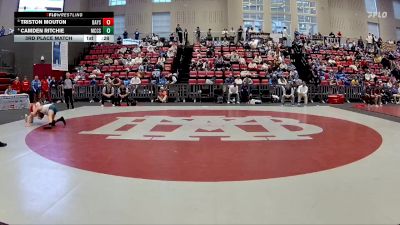 106 lbs 3rd Place Match - Camden Ritchie, McCallie School vs Triston Mouton, Baylor School