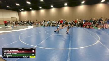 165 lbs Semifinal - Josue Robledo, Malicious Grounds Wrestling Club vs Brayden Cook, 3F Wrestling