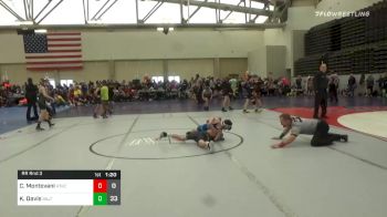 73 lbs Prelims - Christopher Montovani, KT Kidz ES vs Kael Davis, GA Justice Takedown ES