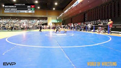 130 lbs Consi Of 8 #2 - Nico Murillo, Sanderson Wrestling Academy vs Wyatt Herold, Gold Rush Wrestling Academy