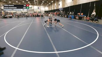 138 lbs Quarterfinals (8 Team) - Owen Krafka, Shelby-Rising City vs Devan Rodriguez, Cambridge