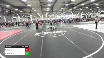 61 lbs Final - Dash Dias, Shootbox vs Jameson Alcaraz, So Cal Hammers